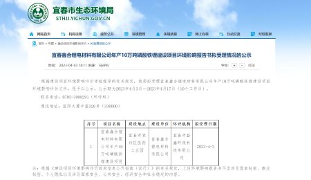 “亞洲鋰都”再添年產10萬噸磷酸鐵鋰項目