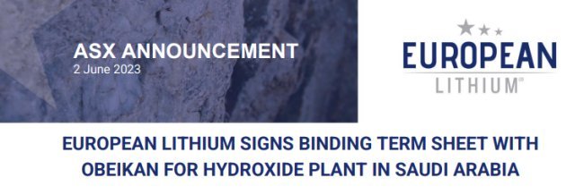 沙特擬擴大鋰加工能力 建合資工廠供貨寶馬！